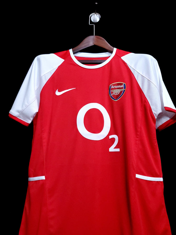 Retro 02-04 Arsenal home S-XXL