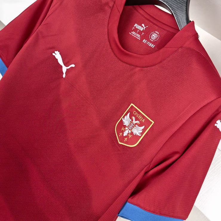 24/25 Serbia Home kit Uefa Euro 2024