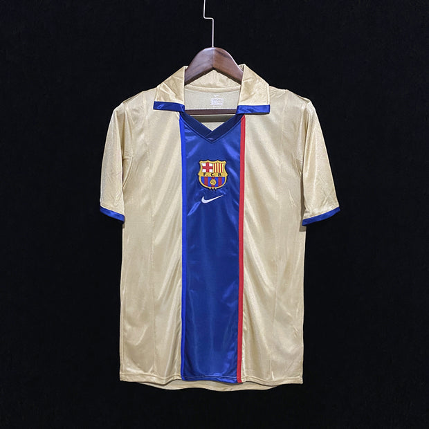 Retro 2002 Barcelona Away S-2XL