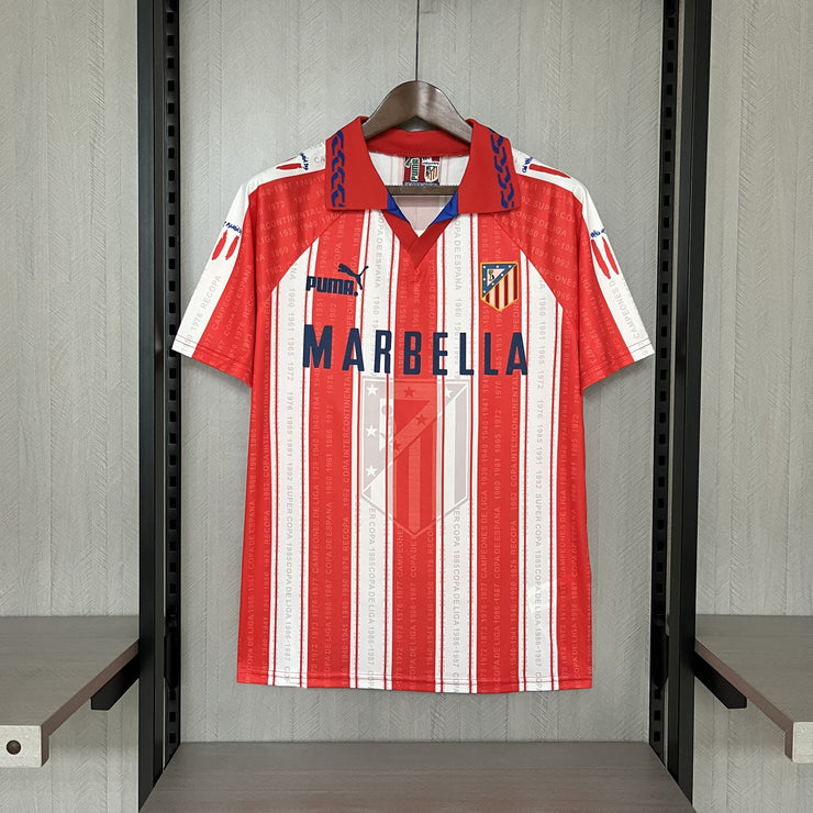 Retro Atletico Madrid 1994/95 home kit S-XXL