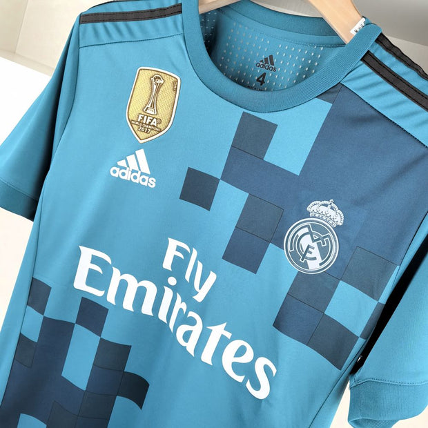 Real Madrid 2017-18 Third Kit Retro Football Jerseys Player Version