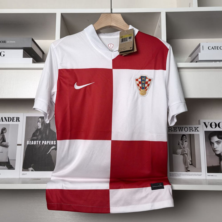 Croatia Home kit Uefa Euro 2024