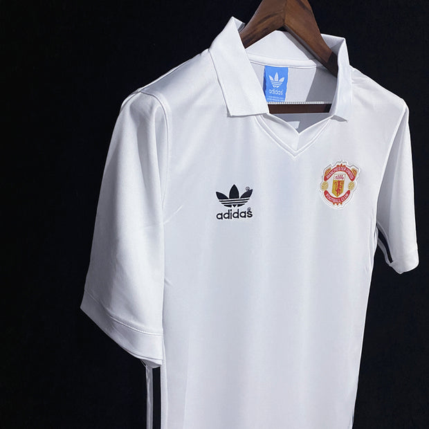 Retro 1980 M-u away white S-2XL