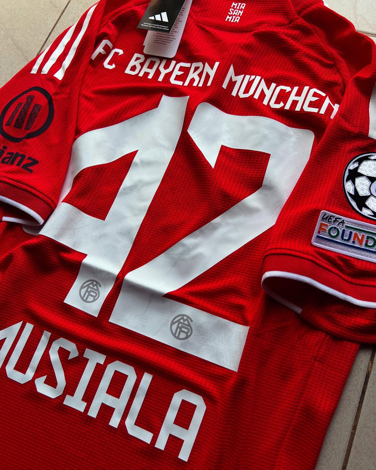 Bayern Munich 25/26 Home Jersey Player Version