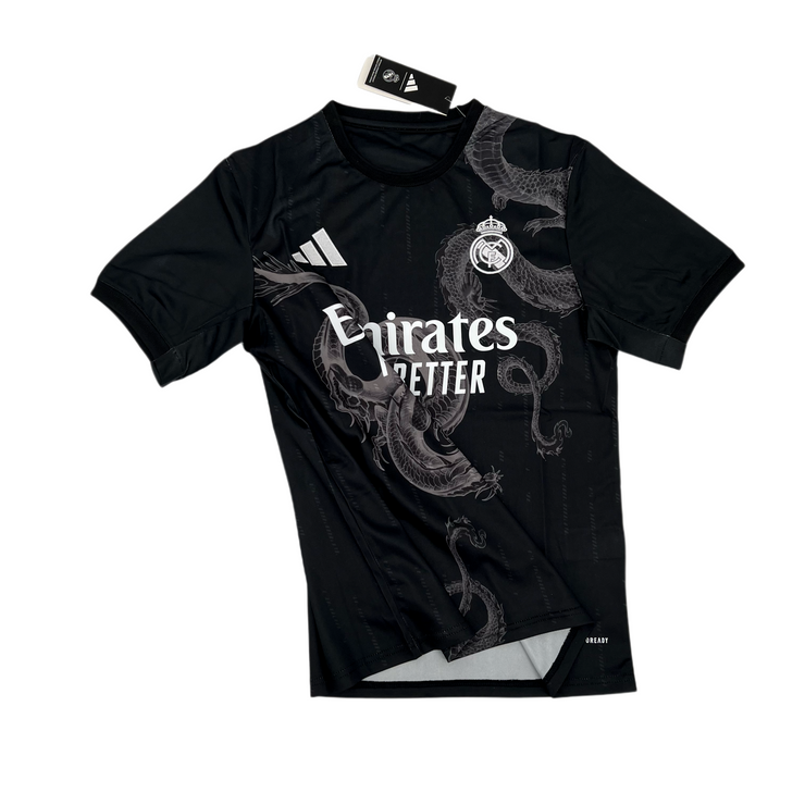 Real Madrid dragon kit black 24/25