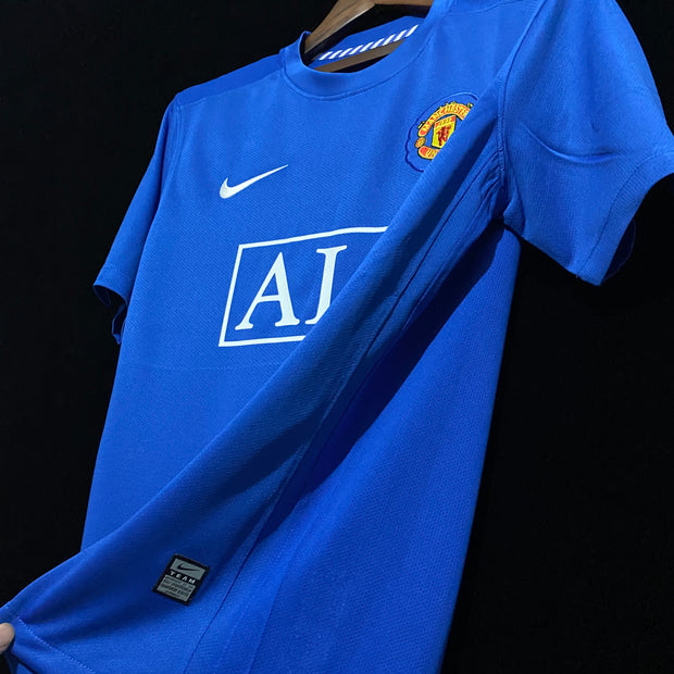 Retro 07/08 M-u away blue S-2XL