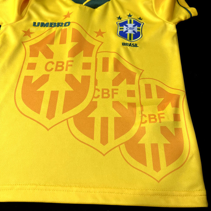 Retro 1994 Brazil home kids 16-28