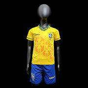 Retro 1994 Brazil home kids 16-28