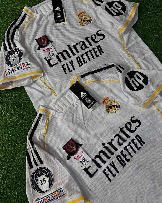 Real Madrid 25/26 Home Jersey Player Version