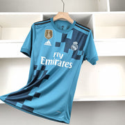 Real Madrid 2017-18 Third Kit Retro Football Jerseys Player Version