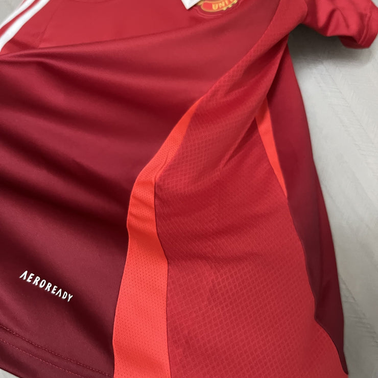 Manchester United 2024-25 Home Kit Player Version