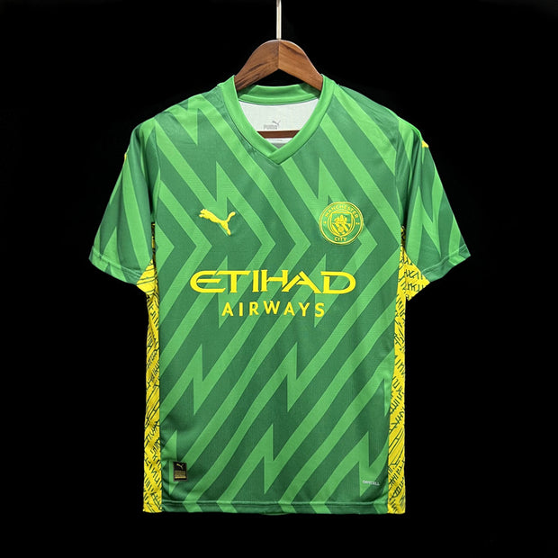 23/24 Manchester City Green Goalkeeper kit S-XXL