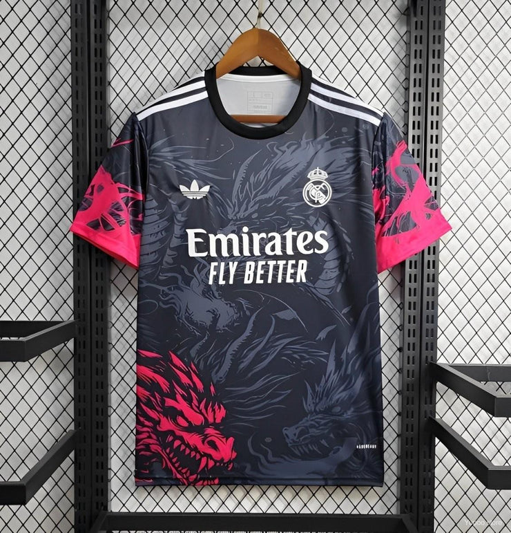 Real Madrid Dragon Kit 24/25 Black/Red