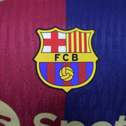 24/25 Player Version Barcelona Soccer Jersey Home