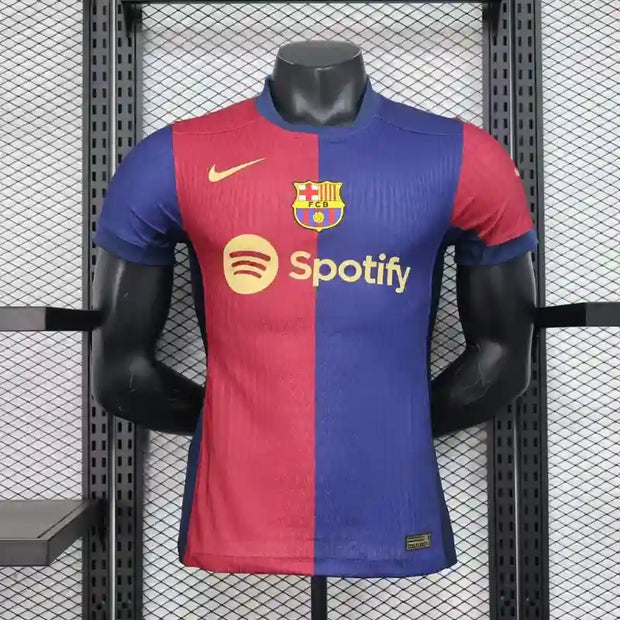 24/25 Player Version Barcelona Soccer Jersey Home