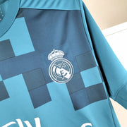 Real Madrid 2017-18 Third Kit Retro Football Jerseys Player Version