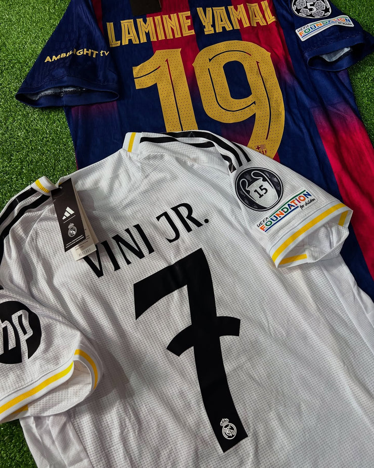 Fc Barcelona x Real Madrid 2025/26 Box – 2 Official Jerseys at a Special Price!