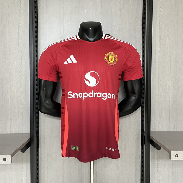 Manchester United 2024-25 Home Kit Player Version