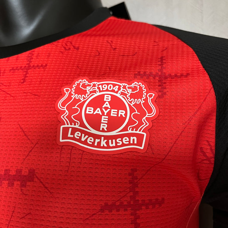 Bayer 04 Leverkusen 2024-25 Home Kit Player Version