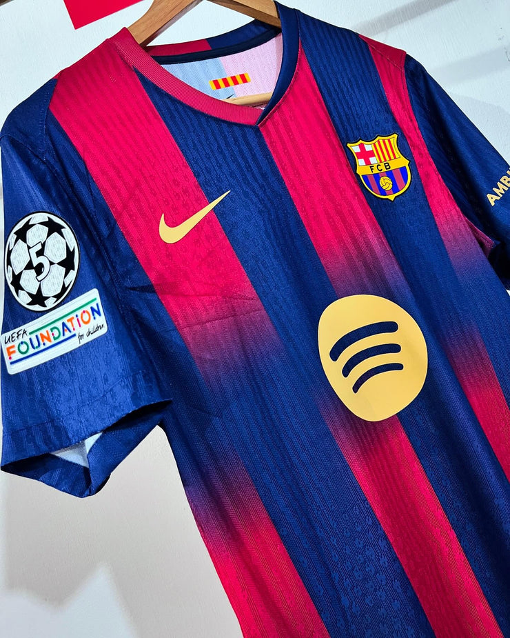 Fc Barcelona 25/26 Home Jersey Player Version