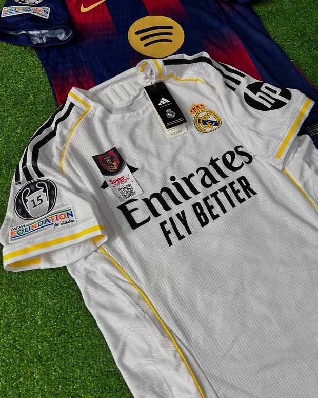 Fc Barcelona x Real Madrid 2025/26 Box – 2 Official Jerseys at a Special Price!