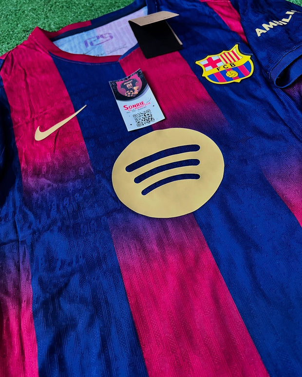 Fc Barcelona 2025/26 Home Jersey Player Version