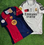 Fc Barcelona x Real Madrid 2024/25 Box – 2 Official Jerseys at a Special Price!