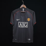 Retro 07/08 Man United third away kit black S-2XL