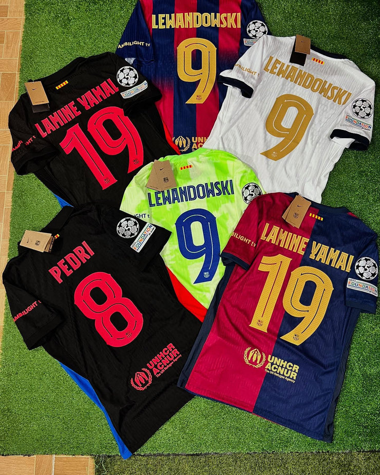 Fc Barcelona 2024/25 Box – 6 Official Jerseys at a Special Price!