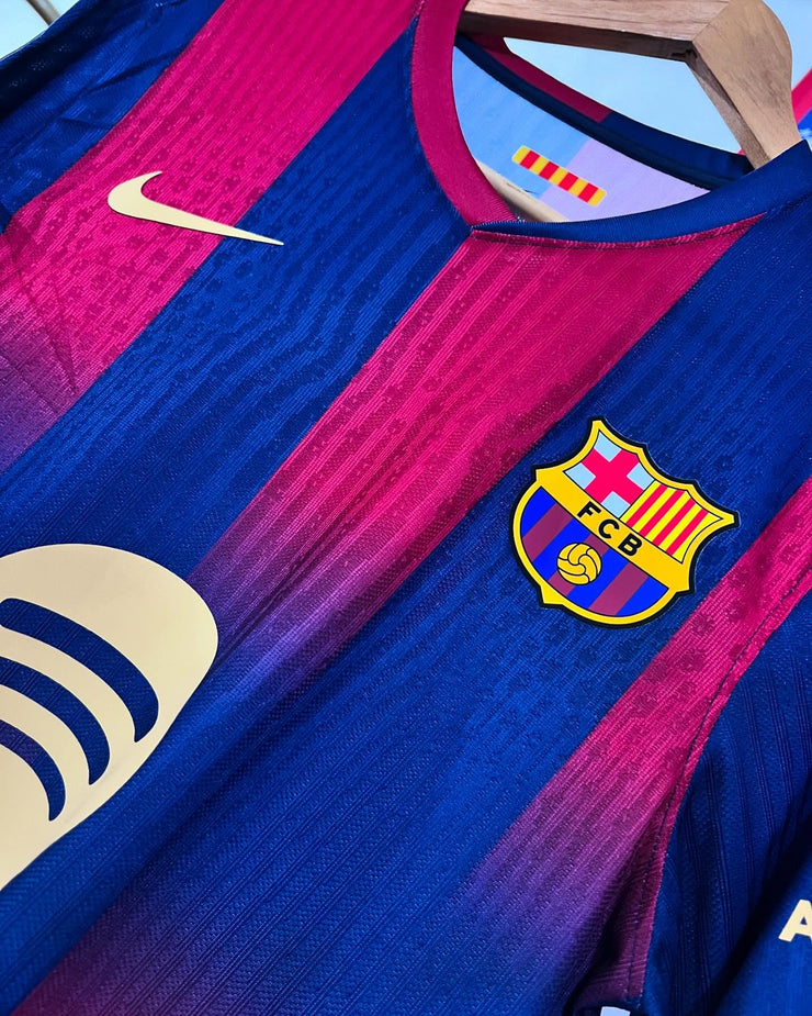 Fc Barcelona 25/26 Home Jersey Player Version