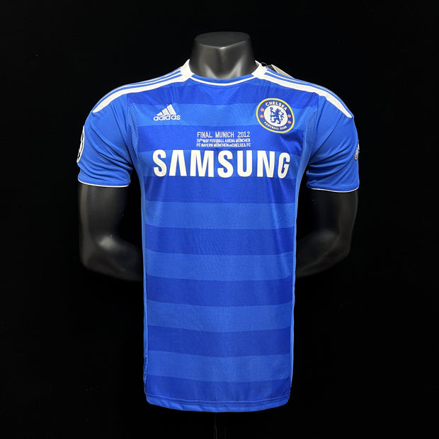 Retro 2011/12 Chelsea home Champions League version S-XXL