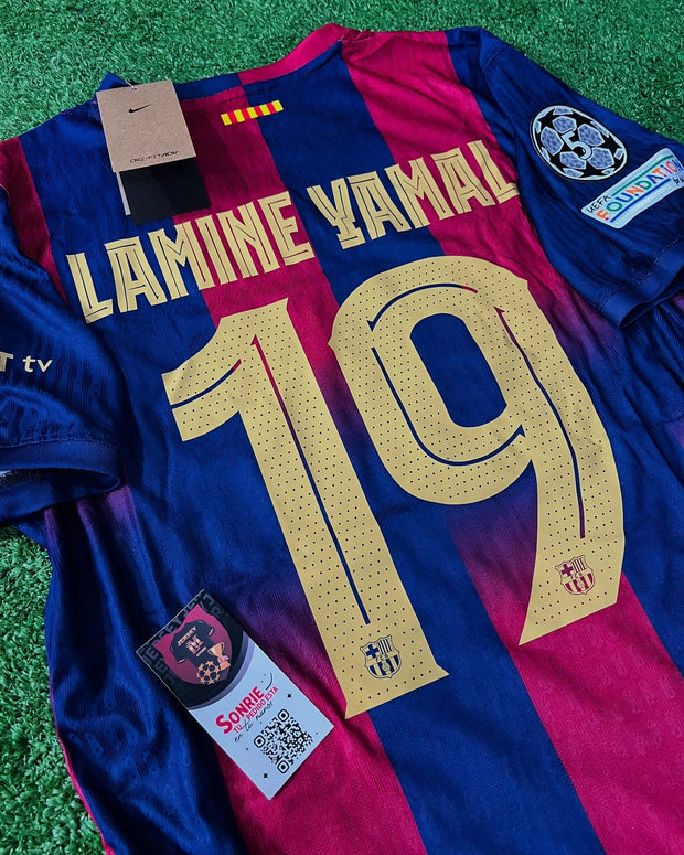 Fc Barcelona 2025/26 Home Jersey Player Version