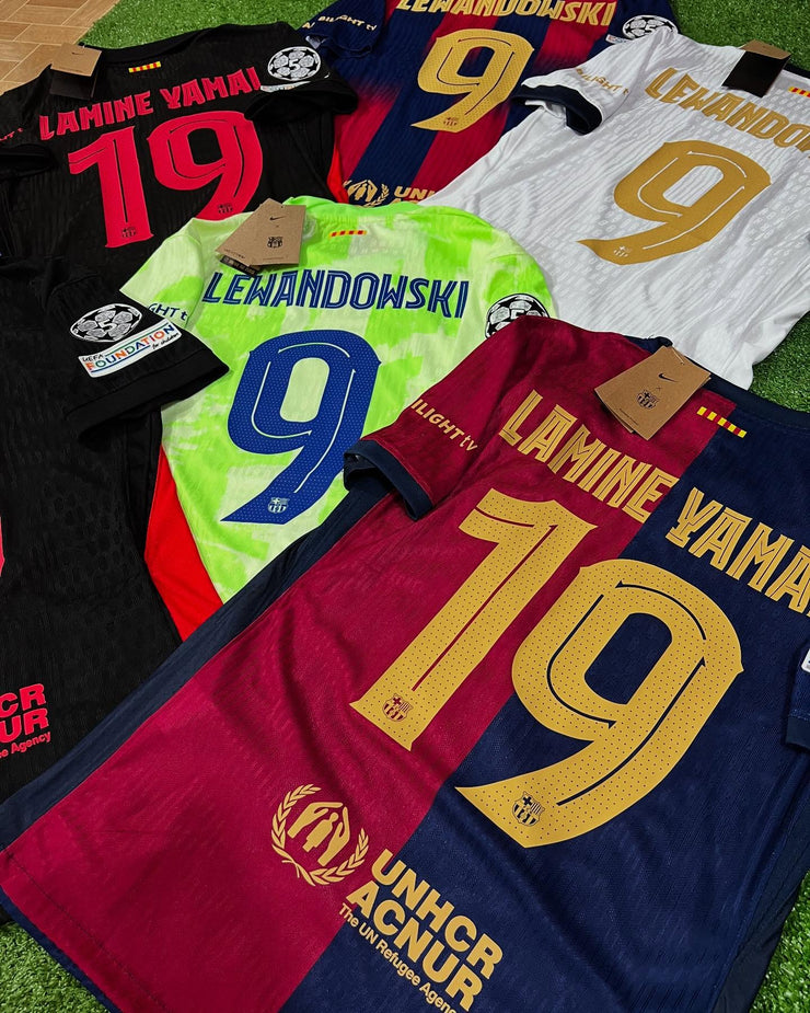 Fc Barcelona 2024/25 Box – 6 Official Jerseys at a Special Price!