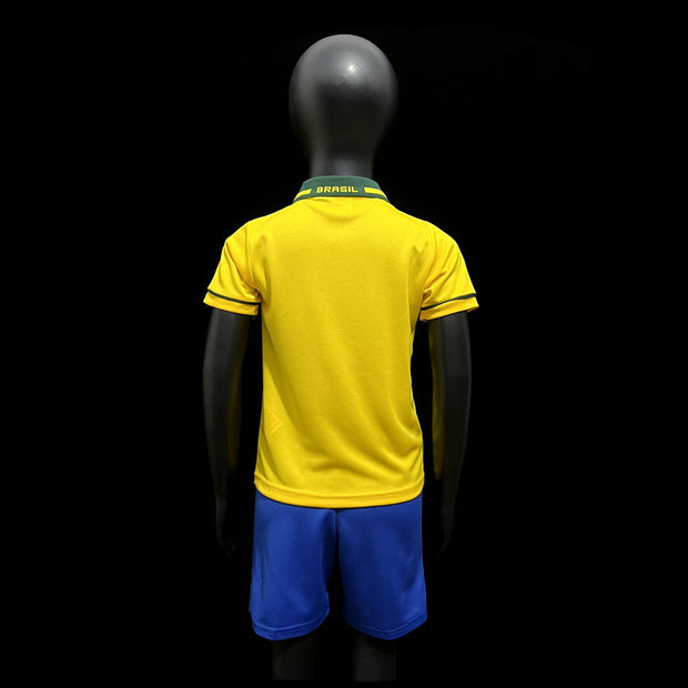 Retro 1994 Brazil home kids 16-28