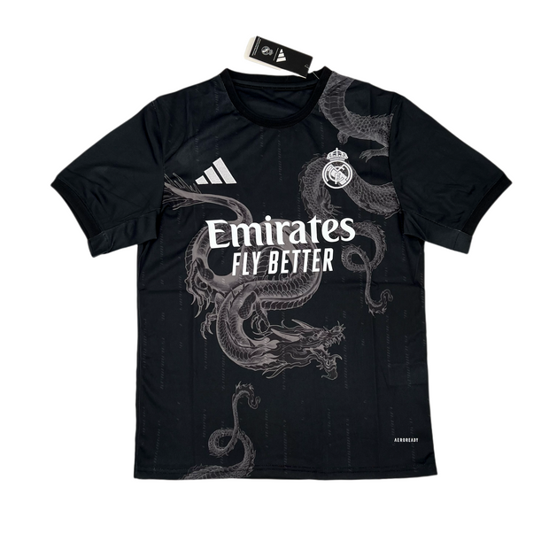 Real Madrid dragon kit black 24/25