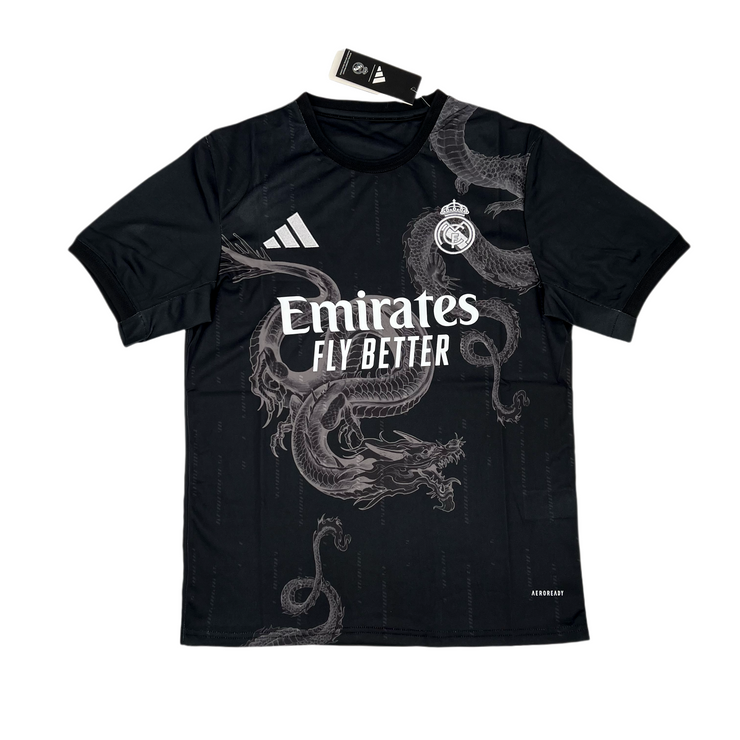 Real Madrid dragon kit black 24/25