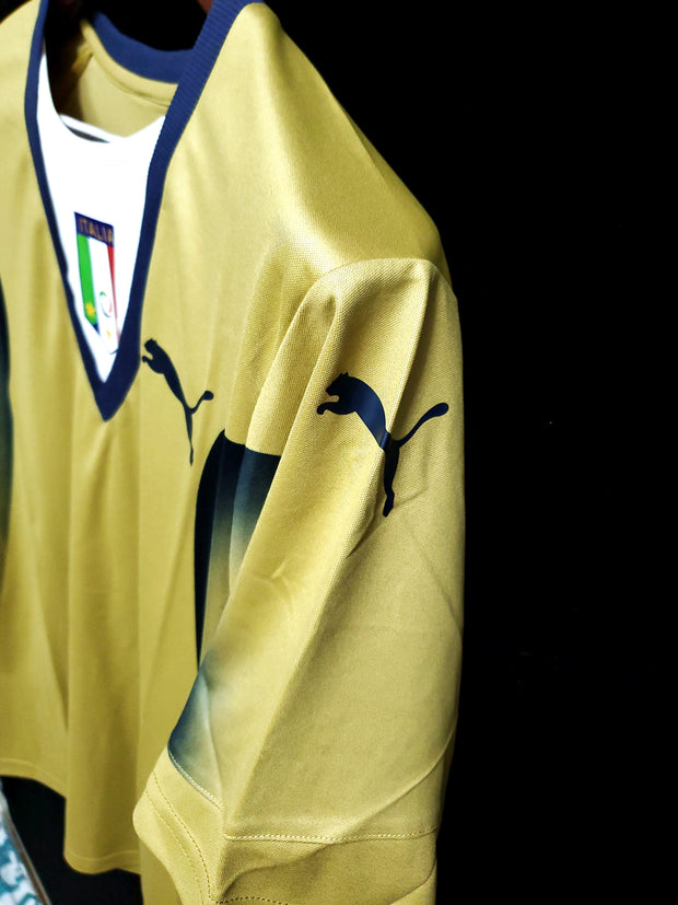 Retro Italy 2006 Goalkeeper Yellow S-2XL