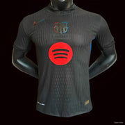 Player Version 24/25 Barcelona Away Black 125th Anniversary Jersey