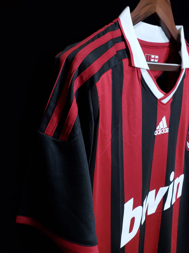 Retro AC Milan home 09-10 S-2XL