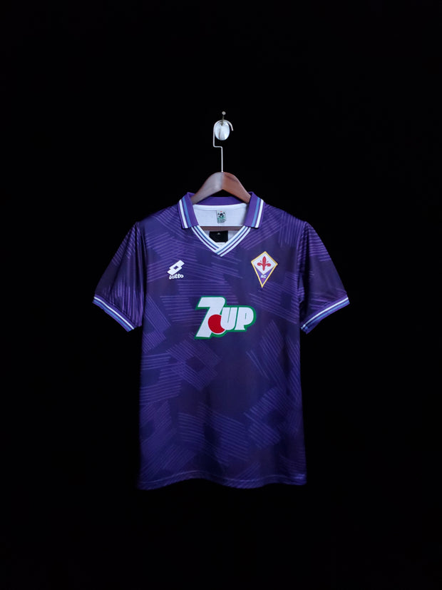 Retro 92-93 Fiorentina home S-XXL