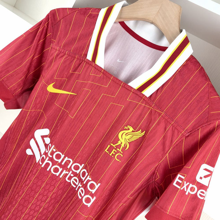 Liverpool 2024-25 Home Kit Player Version