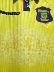 Retro Scotland Away Yellow 1996-1998 S-2XL