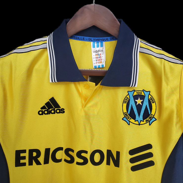 Retro 98-99 Marseille away yellow S-2XL