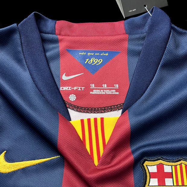 Retro Barcelona 14/15 home kids 16-28