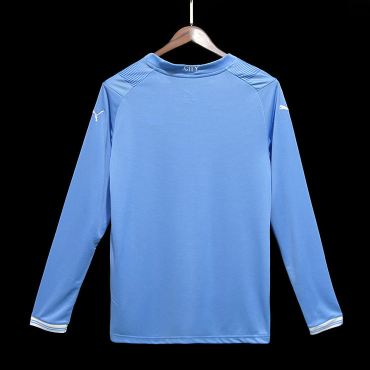 Long sleeve 23/24 Manchester City Home kit S-XXXXL