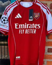 Arsenal 25/26 Home Jersey Player Version