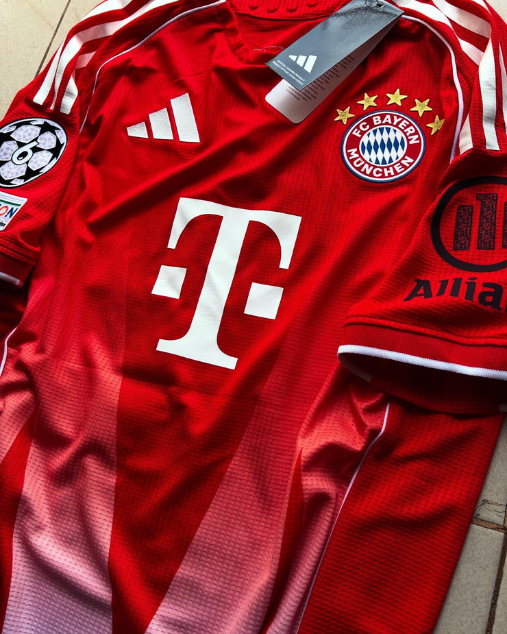 Bayern Munich 25/26 Home Jersey Player Version