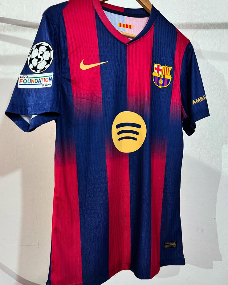 Fc Barcelona 25/26 Home Jersey Player Version