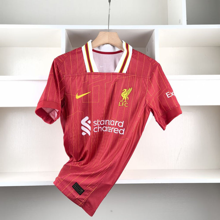 Liverpool 2024-25 Home Kit Player Version