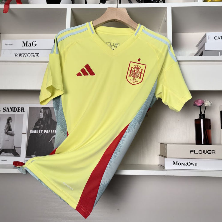 Spain Away kit Uefa Euro 2024